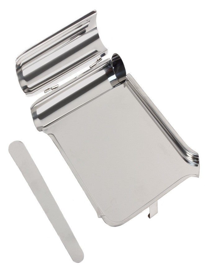 Ever Ready First Aid Stainless Steel Pill Counting Tray and Spatula - Image 1